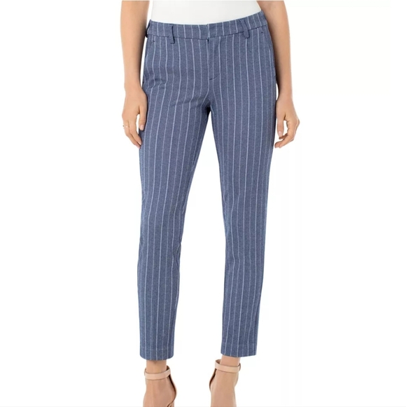 Liverpool Pants - Liverpool Los Angeles Kelsey Striped Knit Pants Size 31 US 12